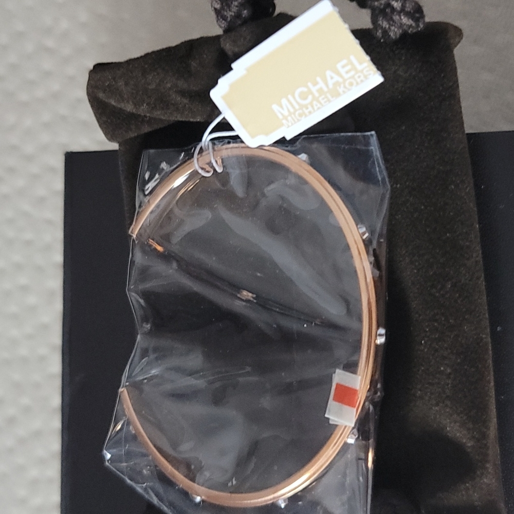 Michael Kors rose gold tone bracelet